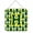 Green & Yellow, variant on Carolines Treasures  Letter H Football Green & White Wall or Door Hanging Prints