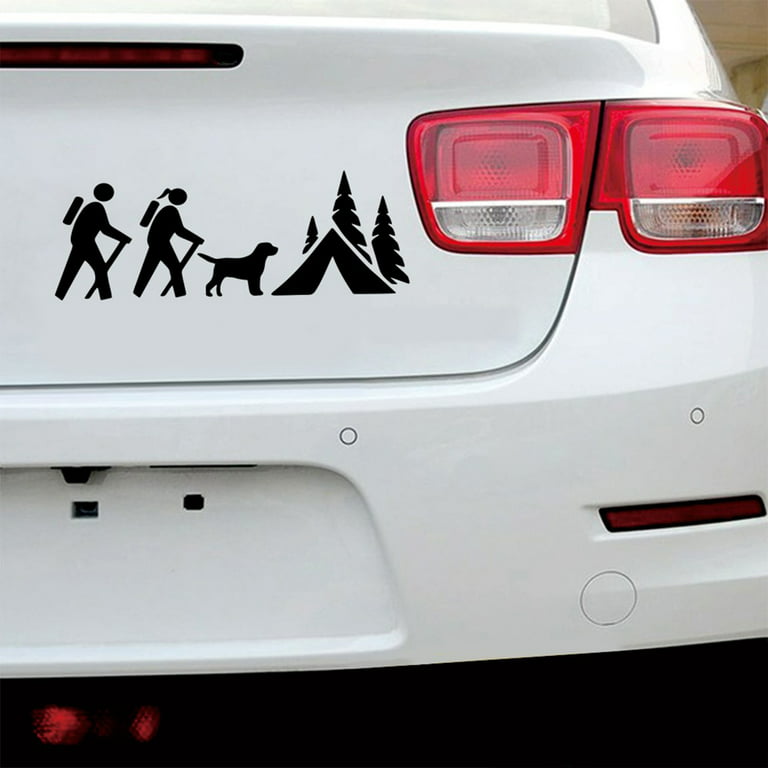 Sticker pour camping car silhouette de lézard - TenStickers