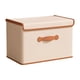 thumbnail image 1 of Contenedor de almacenamiento de ropa plegable multifuncional con tapa y asa grande L, 1 of 9