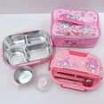thumbnail image 4 of Sanrio Kuromi Melody Stainless Steel Lunch Box Bags Meal Prep Hello Kitty Containers Lunch Enfant Lunch Pack, 4 of 6