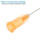 thumbnail image 4 of Agujas de dispensación Uxcell 23G, 102 piezas, aguja de dispensación de punta roma de 1 pulgada, naranja, 4 of 7