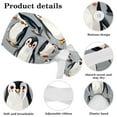 thumbnail image 4 of RATGDN Cute Mini Penguins Group Tie Scrub Cap for Women Men, Nursing Hats with Buttons and Sweatband, Adjustable Elastic Working Caps Surgical Cap with Hair Bow - One Size Fits All, 4 of 6