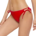 thumbnail image 5 of Women's Swimsuit Bottoms High Waist Vintage Basic Full Coverage Bikini Briefs Swimming Trunks for Beach,Red,M, 5 of 6