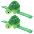 thumbnail image 1 of 2pcs Slap Bracelet Stuffed Animal Plush Slap Bracelet Turtle Slap Bracelet Decor, 1 of 8