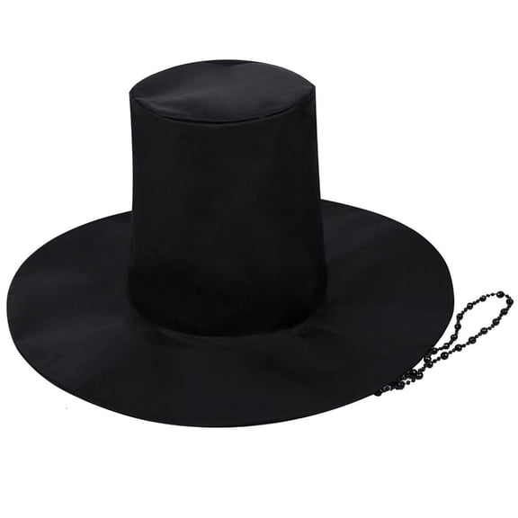 Fashionable Black Dress Hat Easy To Clean Lightweight Structure Comfortable Hat Suitable For Commuting Special Occasion