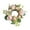Light Pink, variant on FashionCha Candle Ring Candleholder Table Centerpiece Candlestick Holder Artificial Flowers Red
