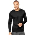thumbnail image 4 of Hanes 482L Cool Dri Performance Mens Long-Sleeve T-Shirt, Black - Size Small, 4 of 4