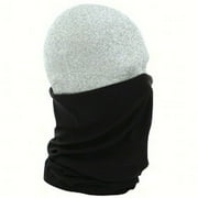 Zan Headgear Motley Neck Tube Solid Black