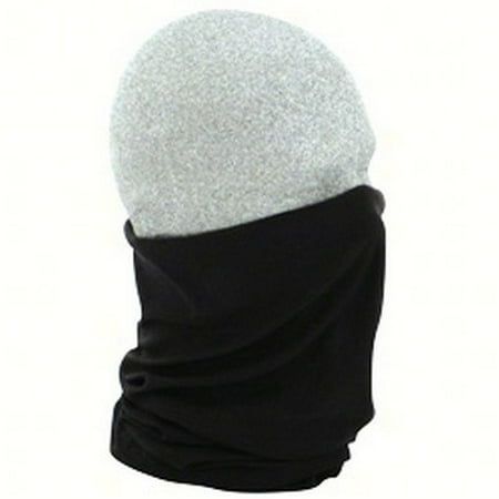 Zan Headgear Motley Neck Tube Solid Black