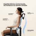 thumbnail image 2 of Silla Ergonómica Randu Flex – Diseño Inteligente con Seguimiento de Respaldo, Soporte Lumbar Adaptativo y Reposabrazos 3D – Home Office y Oficina, 2 of 6