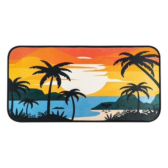Gkeoshab Carpet Kitchen Carpet Cushioned Anti Fatigue Kitchen Carpet Thick Water Proof And Non Washable Kitchen Mat Home & Garden