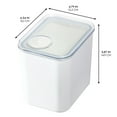 thumbnail image 3 of iDesign Medium Airtight Kitchen Canister with Removable Pour Cap - Ideal for Kitchen Countertop or Pantry Storage, 3 of 6