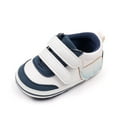 thumbnail image 6 of Penkiiy Baby Girl Shoes Boys Infant Tennis Footwear Lightweight Breathable Walking Shoes Toddler Mesh Non-Slip Sneakers Dark Blue for 6-8 Months, 6 of 6