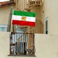 thumbnail image 6 of Imperial Iran Flag (90x150cm), Pahlavi Dynasty Flag with Lion and Sun Emblem, Durable Polyester Banner for Outdoor & Indoor Display, 6 of 9