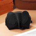 thumbnail image 3 of Elephant Coin Bag Zipper Change Purse Small Coin Purse Coin Pouch Wallet with Strap, 3 of 8