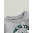 thumbnail image 4 of Toddler Baby Girl Boy Halloween Outfit Pumpkin Patch Crewneck Sweatshirt Pullover Sweater Fall Halloween Clothes, 4 of 6