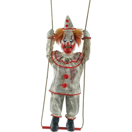Morris Costumes Swinging Happy Clown Doll Anim Halloween