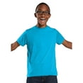 thumbnail image 2 of Aquaguard Boys 3-Pack T-Shirt Crew Neck Short Sleeve 100% Cotton Tee, Size: 4-14 - Small - Turquoise, 2 of 4