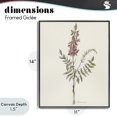 thumbnail image 4 of Stupell Industries Transitional Nature's Delicate Herb Sprig Black Framed Giclee Art, 11 x 14, by Cady Driver, 4 of 8