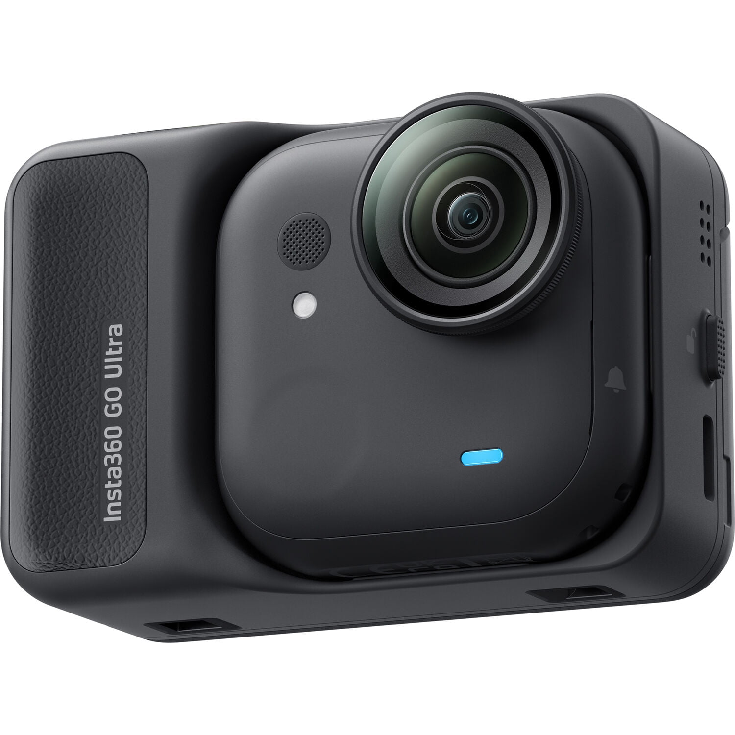 Insta360 GO Ultra Standard Bundle Midnight Black - Tiny Hands-Free 4K Cam, Lightweight & Portable, Low Light Excellence, Stabilization, 200 Min Battery Life Bundle with 128GB Memory, Case + More