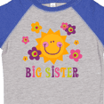 thumbnail image 4 of Inktastic Sunny Big Sister Girls Toddler T-Shirt, 4 of 5