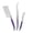 Plum Rose, variant on French Home Laguiole Set of 3 Cheese Knives - Plum Rose