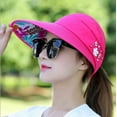 thumbnail image 2 of CoCopeaunts Summer Sun Hat for Women Golf Cap Simplicity Women UPF 50+ UV Protection Wide Brim Beach Sun Visor Hat for Wife Girls Gift Cheap, 2 of 5