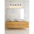 thumbnail image 4 of 5 Light Bath Vanity In Transitional Style-9.5 Inches Tall And 35 Inches Wide-Chrome Finish Z-Lite 340-5V-Ch, 4 of 7