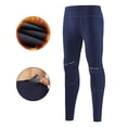 thumbnail image 1 of Ceisia Men's Trendy Solid Color Gift Thickened Full Length Yoga Leggings with Waist Pockets for Fitness Training, 1 of 9