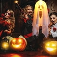 thumbnail image 4 of Fantasma de luces de Halloween, luces LED Luces fantasma colgantes Iluminación para la ventana de la fiesta en el jardín de Halloween Zhivalor CPB-SSW345-4, 4 of 5