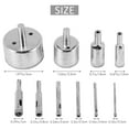 thumbnail image 4 of 10Pcs Diamond 3-50mm Drill Bit Saw Set Tile Ceramic Glass Cutter, 4 of 8