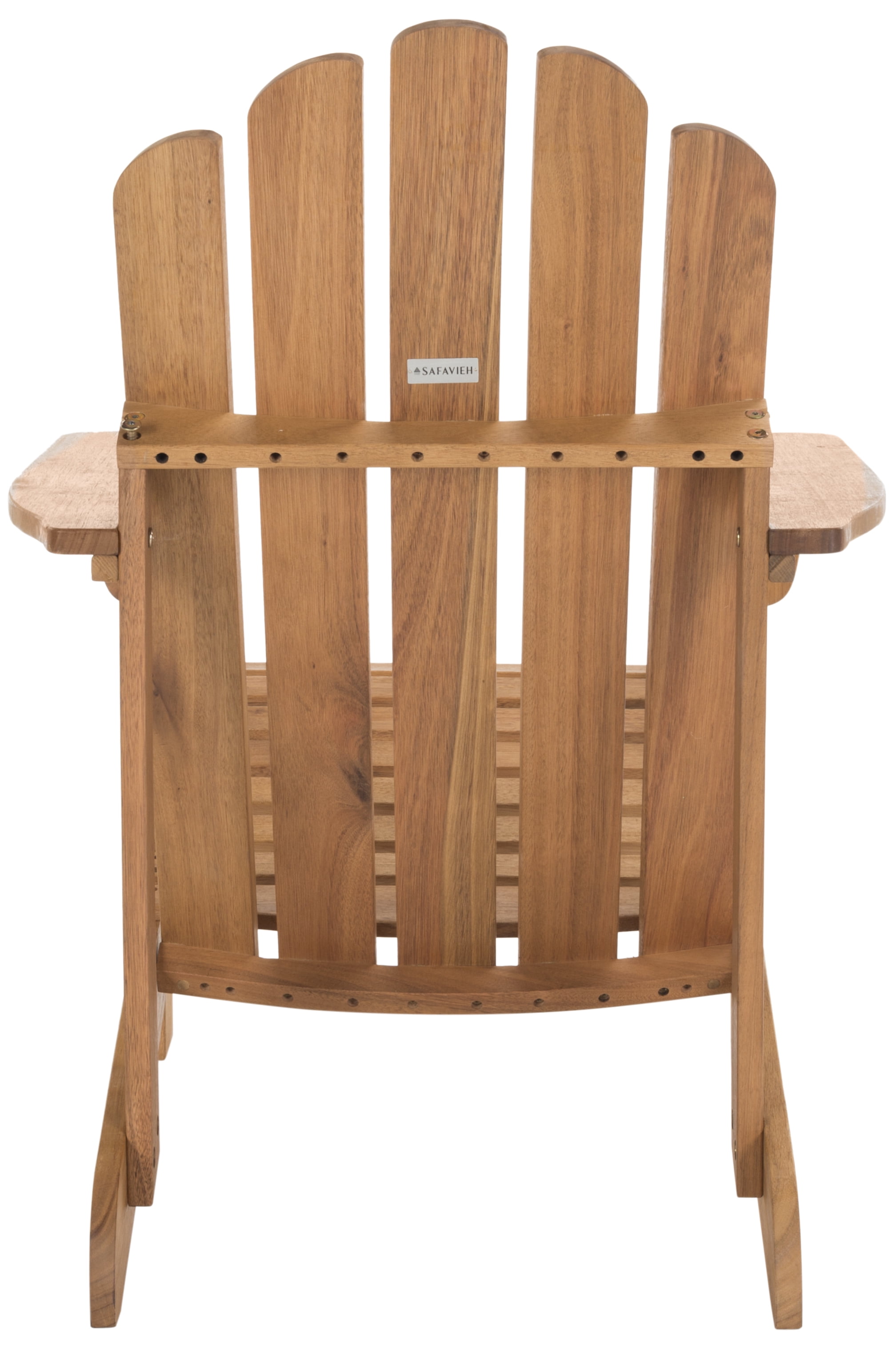 Safavieh Topher Outdoor Patio Nautical Adirondack Chair - Natural