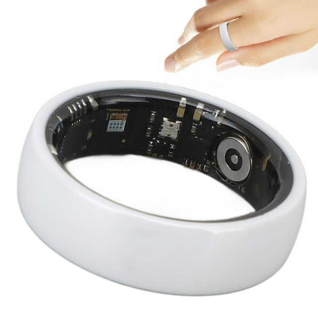 NFC Smart Ring Health Tracker, 5m IP68 Agua De Fitness De Cerámica Ringer Sports Ring Para Hombres Y Mujeres, Múltiples Modos Deportivos, Carga Magnética, Monitoreo Del Sueño,