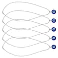 thumbnail image 3 of Collier Pendentif Il Turc Rond Bleu 5 Pcs Collier Il Bleu Turc Protection Bijoux Chanceux pour Femmes, 3 of 8