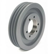 Manufacturer Varies V-Belt Pulley,Detachable,3Groove,6.5"OD 3V653