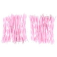 thumbnail image 1 of OULII 200pcs Bendable Wire for Crafts Pink Polyester Sticks for Crafting Family Activities Art Projects, 1 of 7