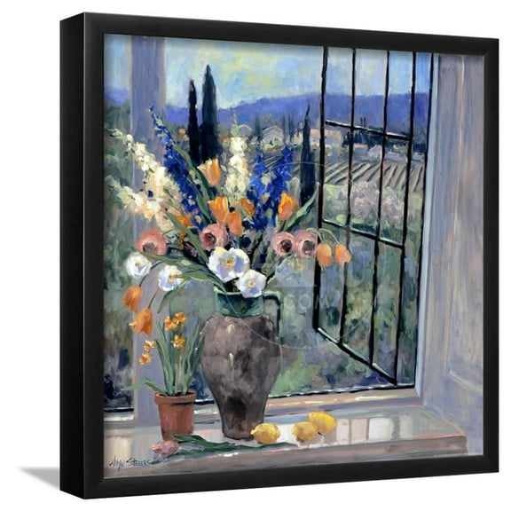 Tuscany Hillside II, Botanical Framed Art Print Wall Art by Stevens Allayn Sold by Art.Com