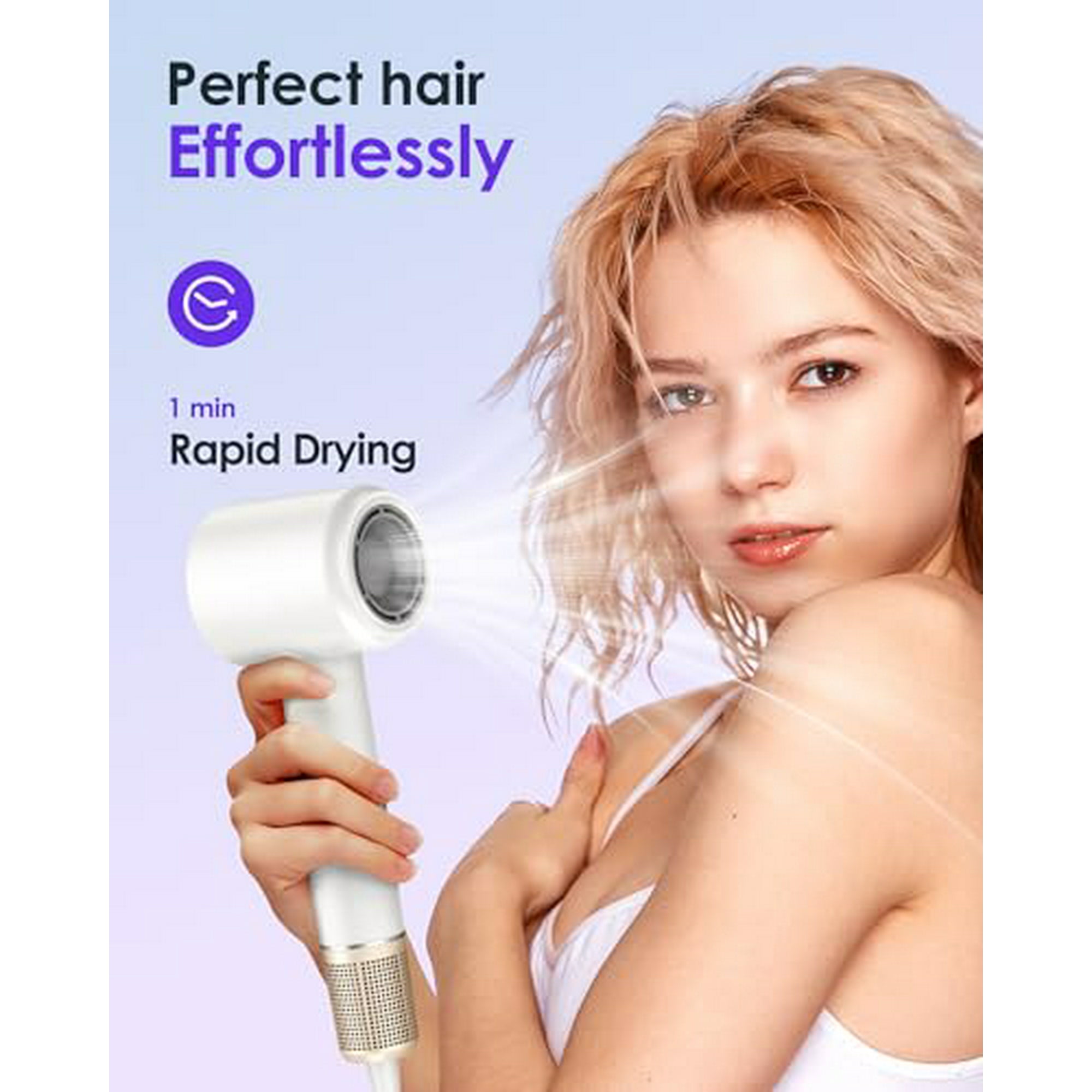 Hair dryer with 3 speeds discount