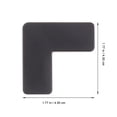 thumbnail image 2 of 6Pcs Anti-collision Corner Protectors Fish Tank Corner Covers Pet Carrier Edges Covers, 2 of 8