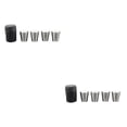 thumbnail image 1 of Inteprter 4 Pieces 30ml Wine Cup Outdoor Glass Cups Whisky Stackable with Drinking PU Cover Drinkware Bar Mug Bar Camping Leather Home 7.5*5.2 cm 2Conjunto, 1 of 6