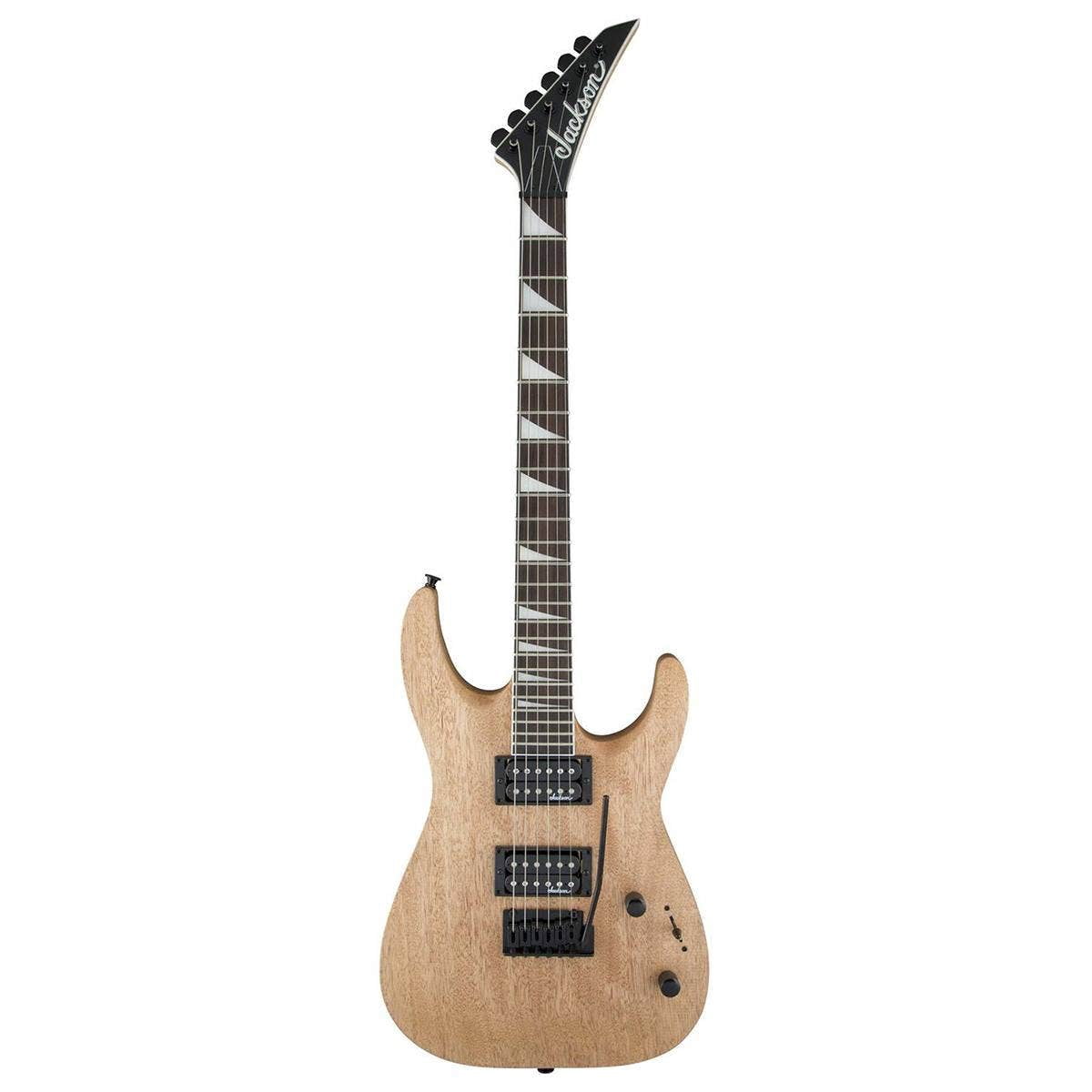 Jackson Dinky Arch Top JS22 DKA Electric Guitar, Natural Oil, 12.3 lb