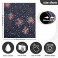 thumbnail image 5 of Yayeee Magnetic Dishwasher Cover for The Front Decoration Home Kitchen Machine Sticker Protector, Red and White Fireworks Pattern, 5 of 6