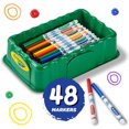 thumbnail image 2 of Marcadores de Línea Fina Ultra Limpia de Crayola, 6 de cada uno de los 8, 48 unidades, 2 of 3