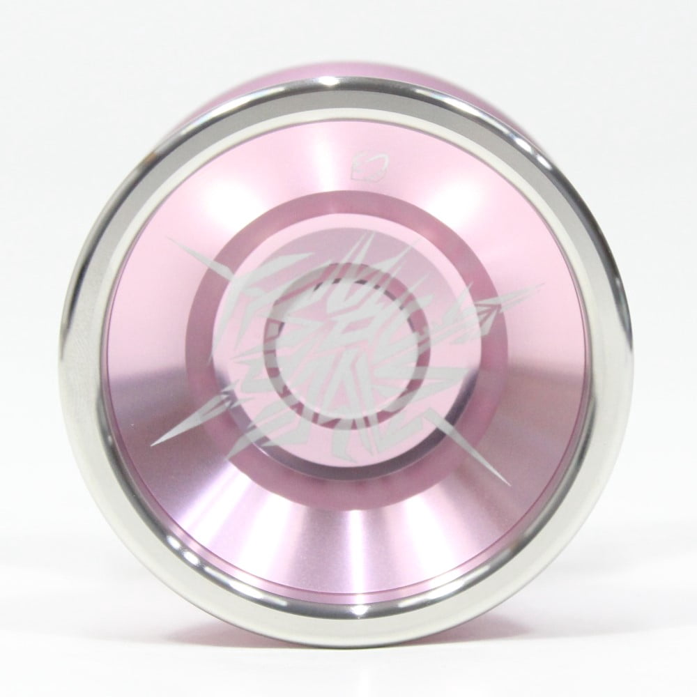 C3yoyodesign Saber Crash Yo-Yo - Inner Ring Bi-Metal YoYo (Pink)