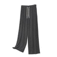 thumbnail image 3 of JUSLIO Pants for Women Striped Fashion Casual Drawstring Elastic Waist Pants, 3 of 5