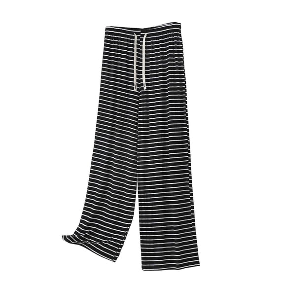 Costeam Womens Regular Waist Pocket Casual Exercise Long Pants Athletic Daily Style Side Pockets Elastic Waist Comfy Relaxed Fit Stretch Skin Friendly Fabric Full Length Workout Trousers