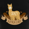 thumbnail image 3 of CafePress - Crazy Alpaca Lady Pajamas - Women's Dark Pajamas, 3 of 4