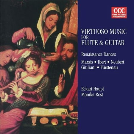 Virtuoso Music for Flute & Guitar (CD) (Best Relaxing Flute Music)