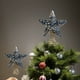 thumbnail image 5 of Star Tree Top Decoration, Christmas Tree Ornament, Holiday Party Home Decor, Ideal Christmas Gift, Festive Season Decor, Elegant Home Accents, Foldable Design, Metal Frame, Wooden Base, 2-Tier, 5 of 9