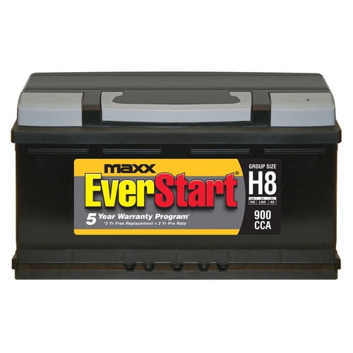 Walmart Everstart Battery Chart